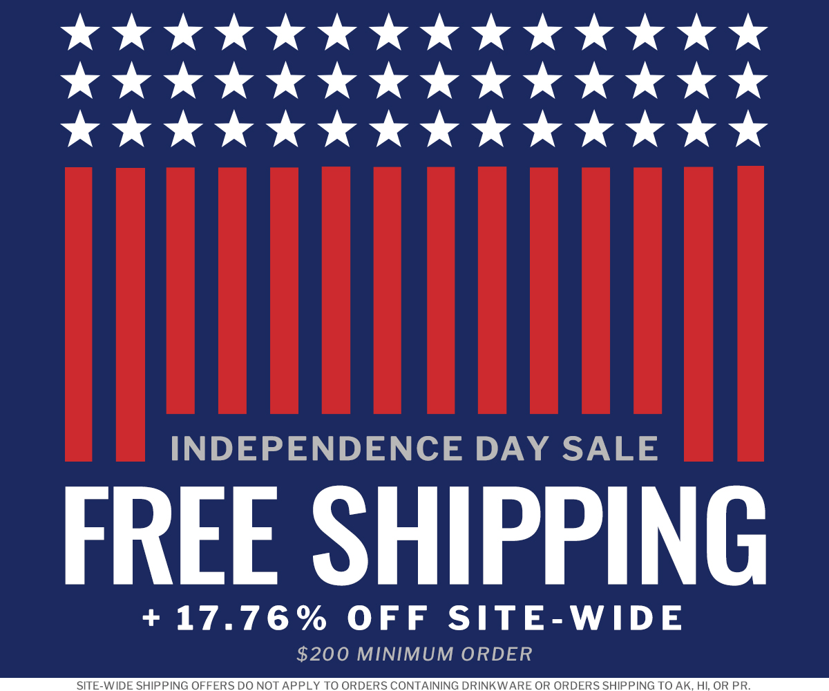 FREE Shipping + 17.76 off Site-Wide