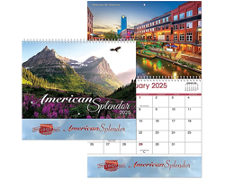 Luxe American Splendor Wall Calendar